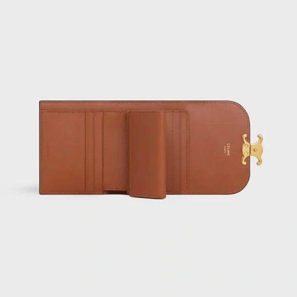❌SOLD❌ Celine Small Wallet Triomphe in Triomphe Canvas Tan - Picture 13 of 13